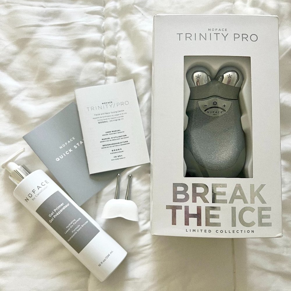 LIMITED EDITION NuFace Trinity Pro Break the Ice Device + Lip & Eye Attachment